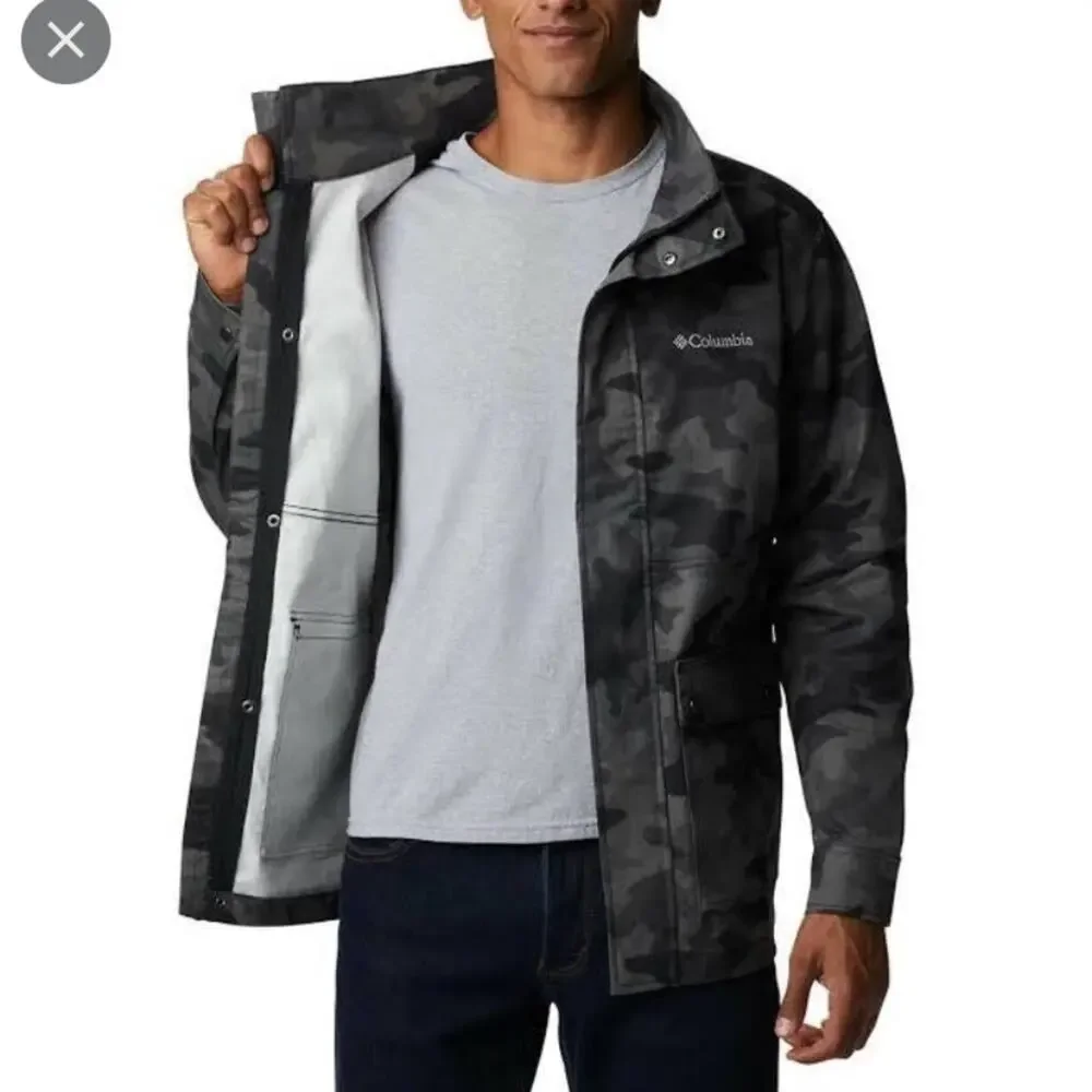 NWT Columbia Tanner Ranch Jacket Camo M